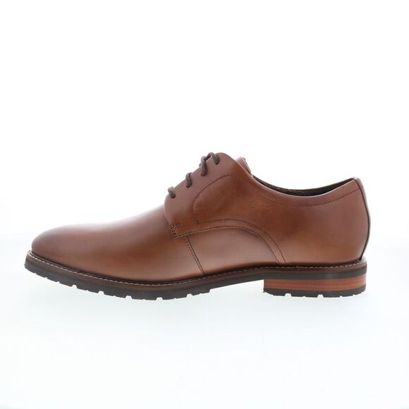 Rockport Mens Cedric Brown Shoes (NWT) - Picture 5 of 7